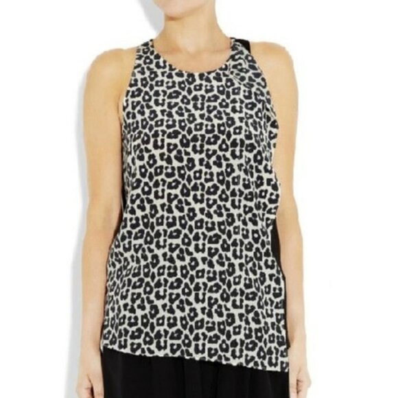 3.1 Phillip Lim Animal Print Silk Tank Top, 2 - Picture 1 of 14